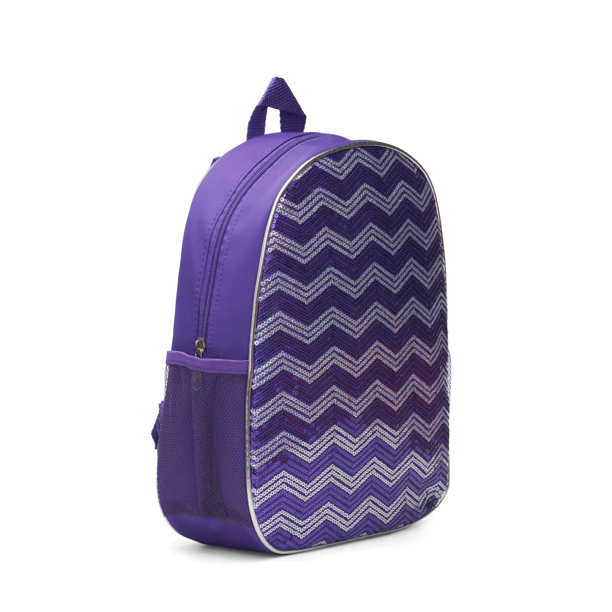Girls Dance Chevron Sequin Backpack