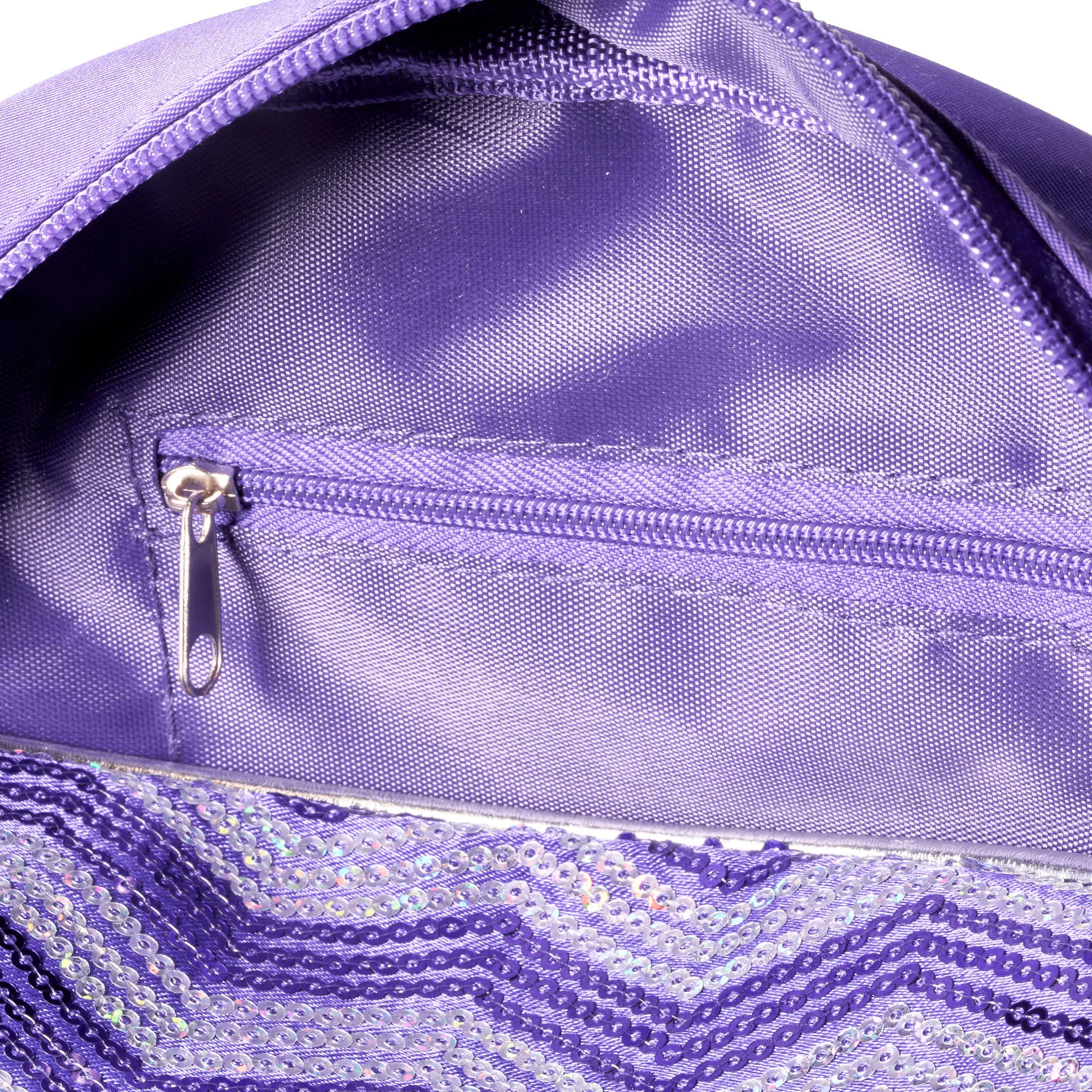 Girls Dance Chevron Sequin Backpack