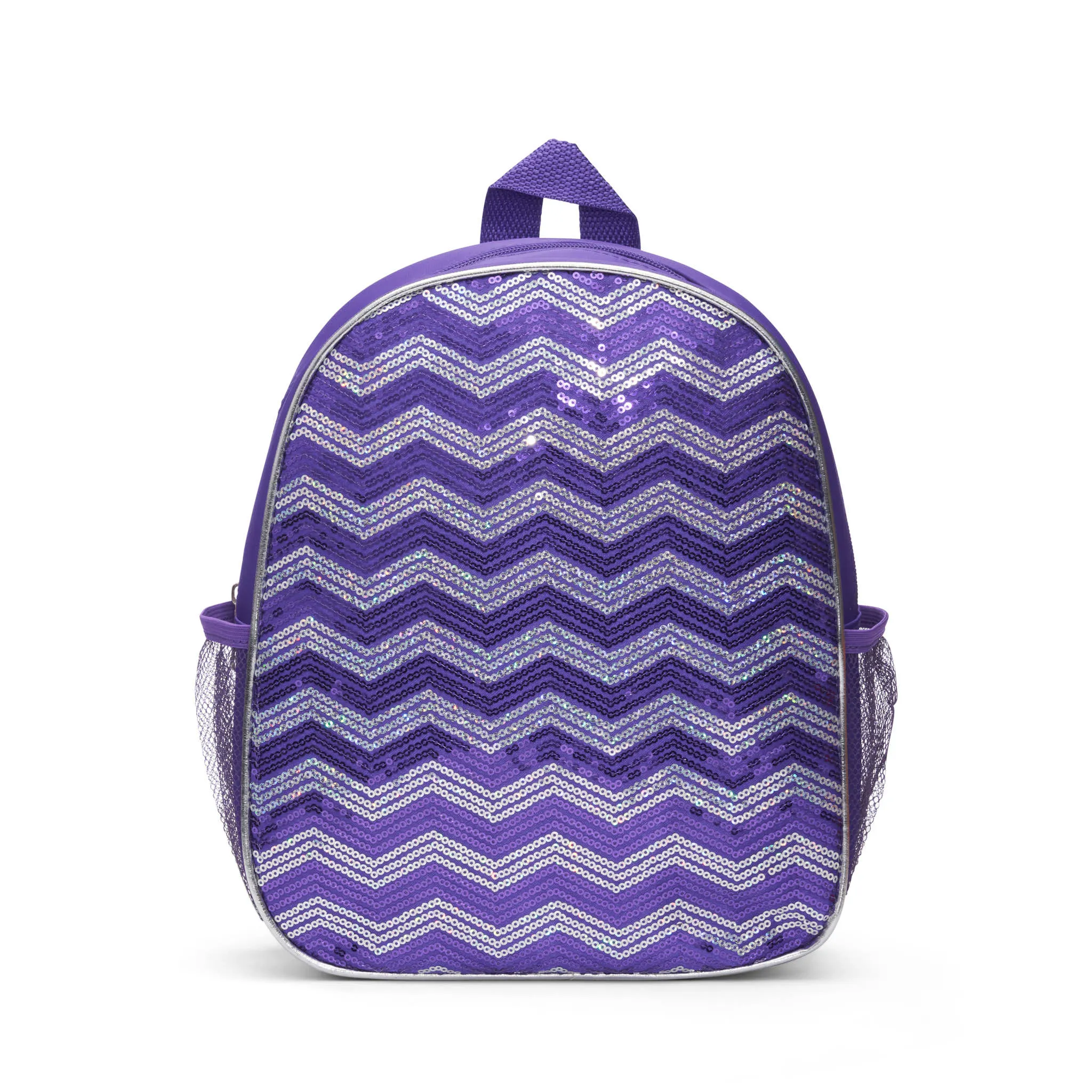 Girls Dance Chevron Sequin Backpack