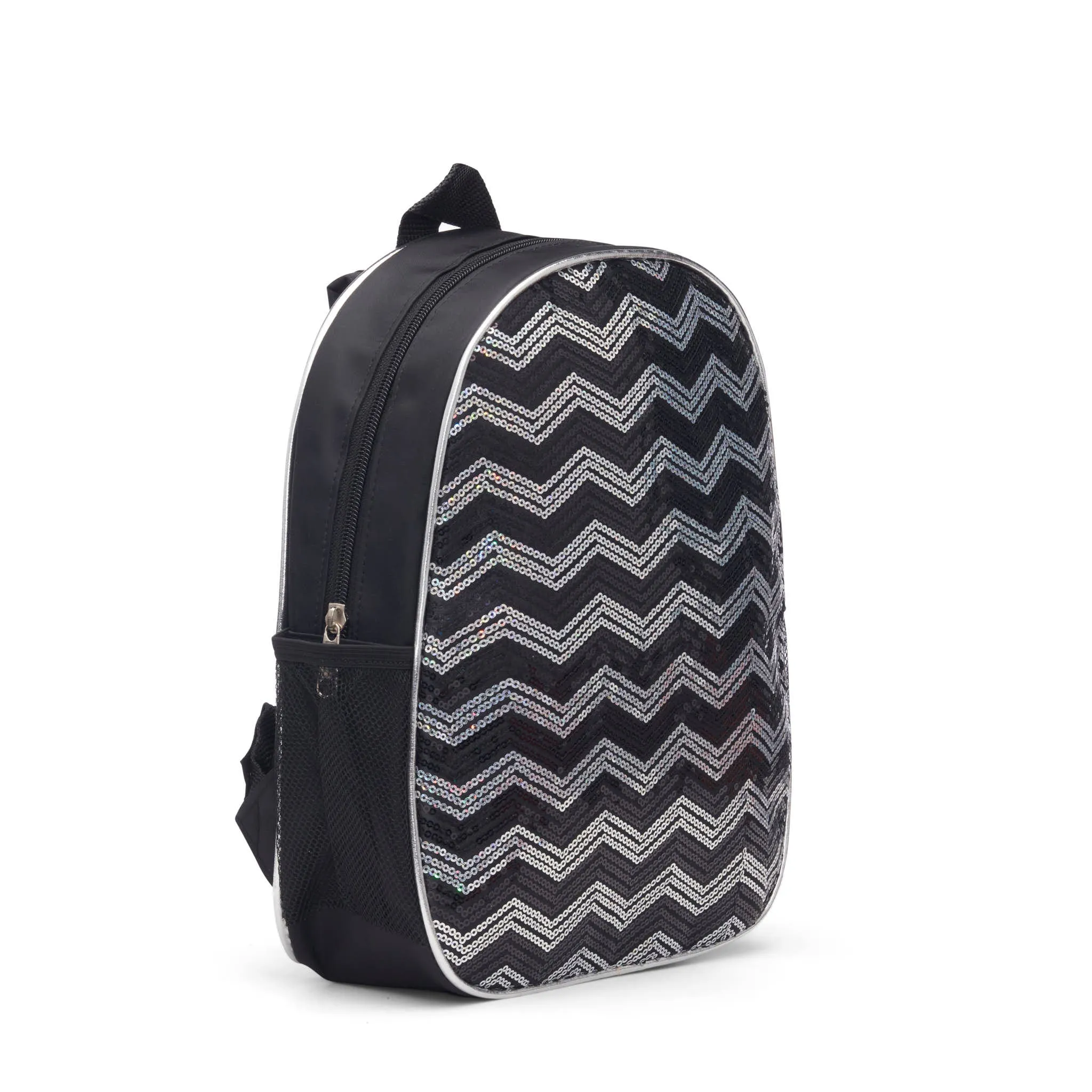 Girls Dance Chevron Sequin Backpack