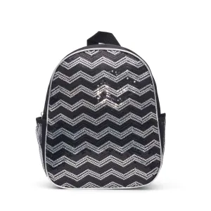 Girls Dance Chevron Sequin Backpack