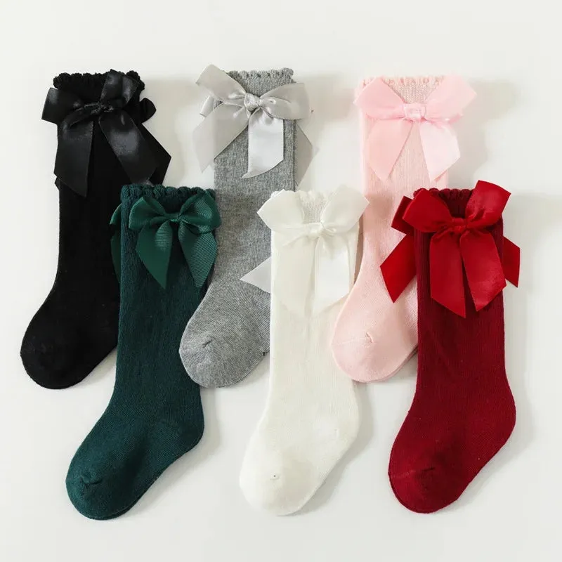 Girls High Knee Socks