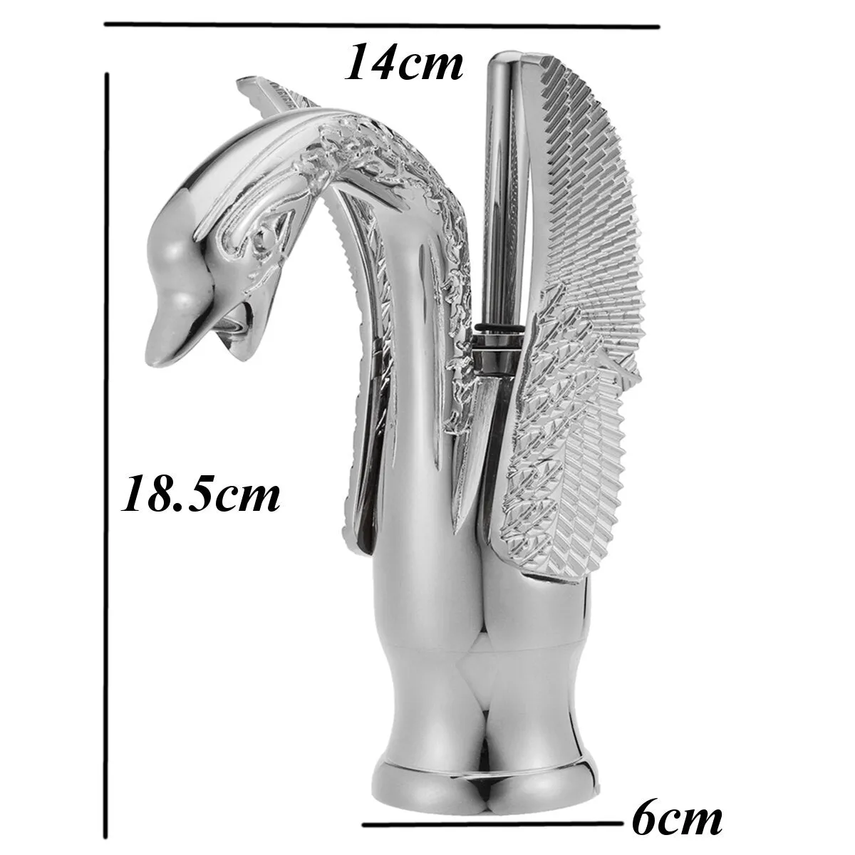 Gold Brass Swan Basin Taps