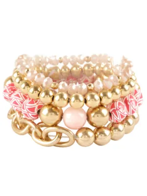 Gomez Bracelet - Pink
