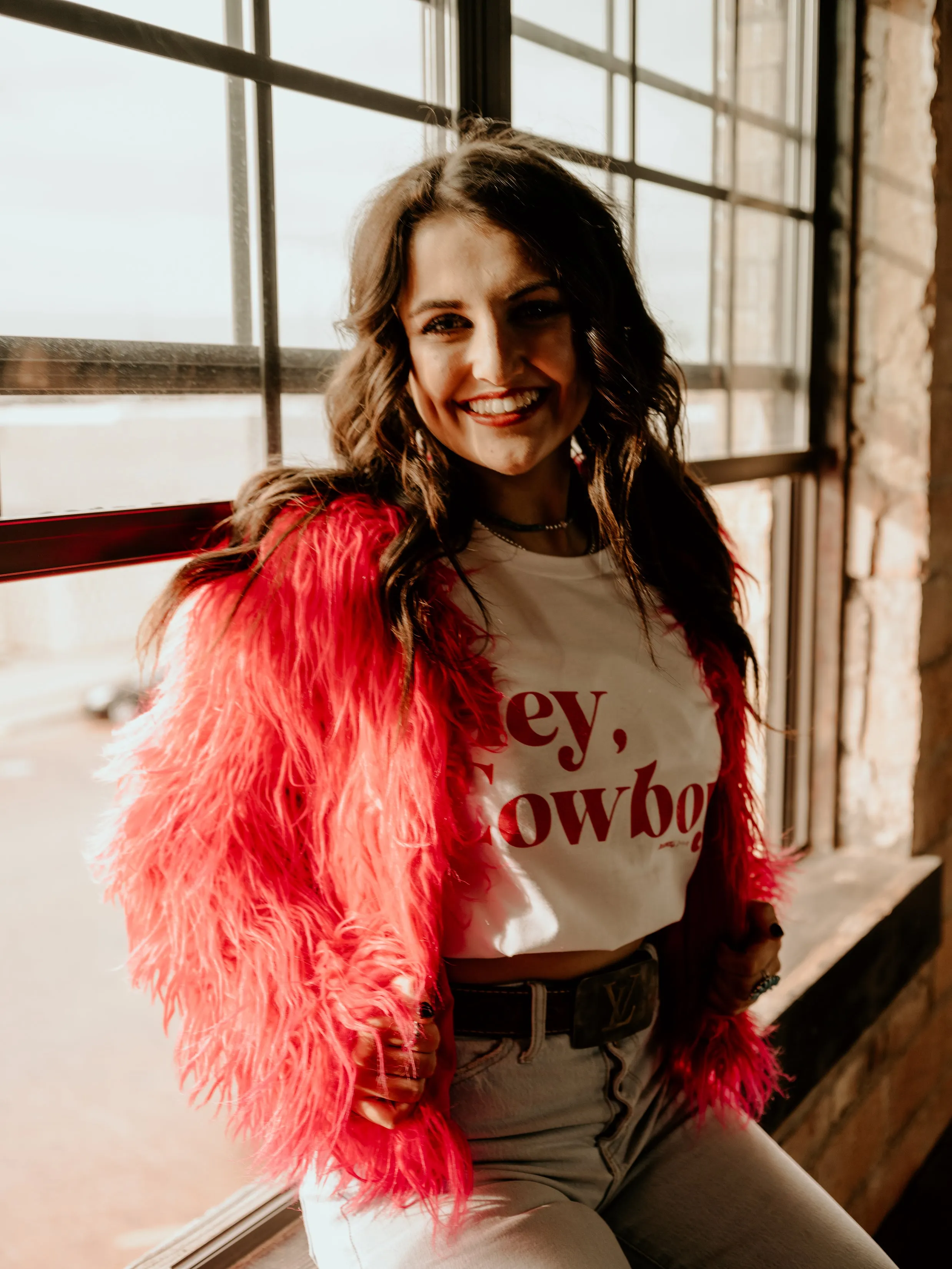 Hey, Cowboy (hot pink)