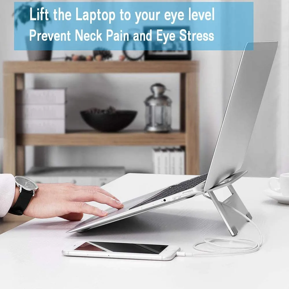 Homlly Aluminum Portable Foldable Laptop Support Stand