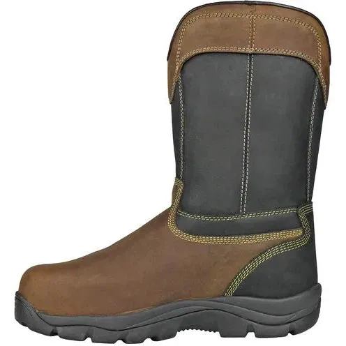 Hoss Men's Slag XRD Metguard Toe Composite Toe Waterproof Work Boot - Brown 90691