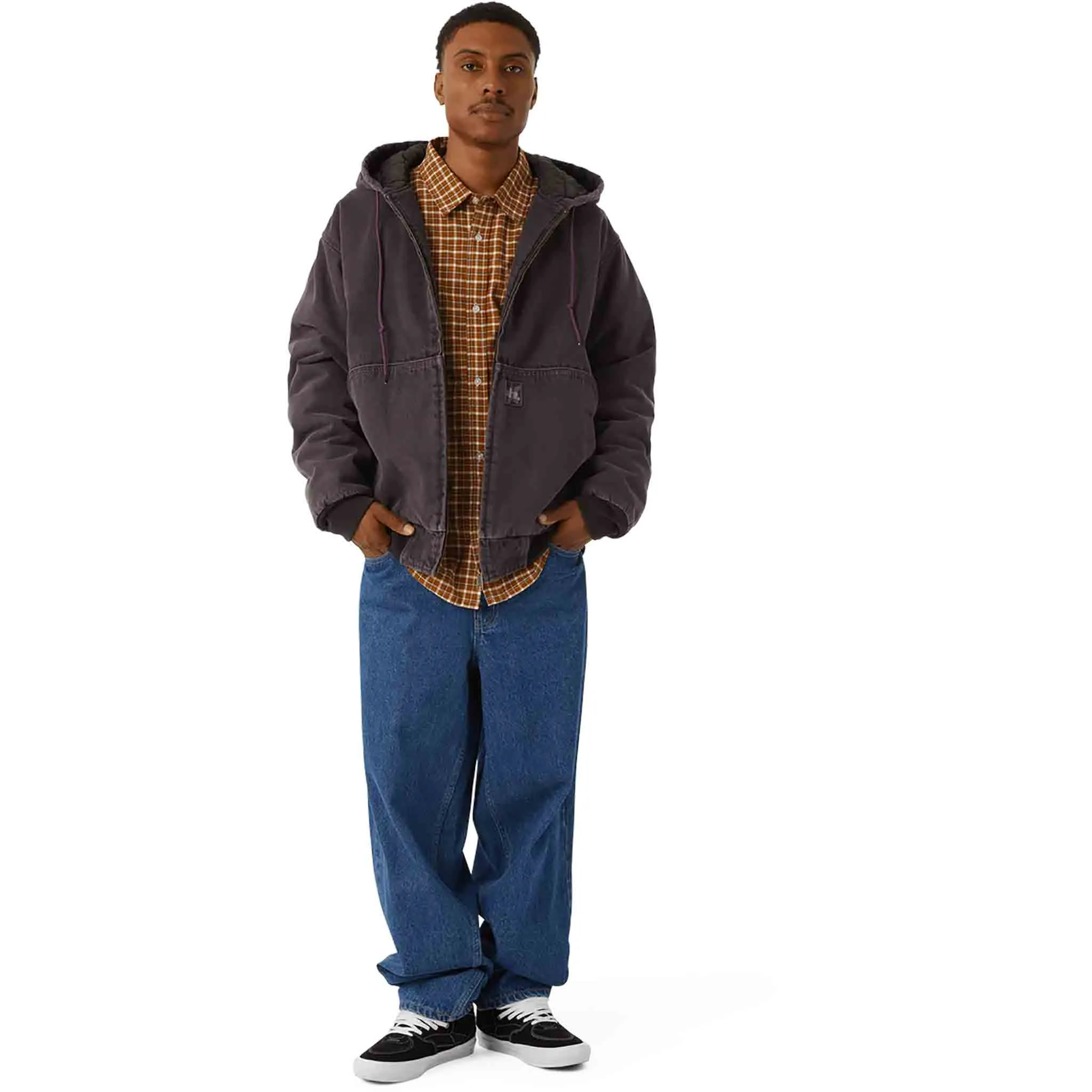 Huf Boulder Work Jacket Raisin