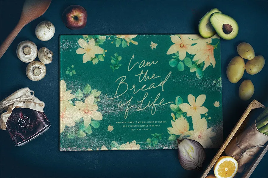 I Am The Bread of Life {Cutting Board}