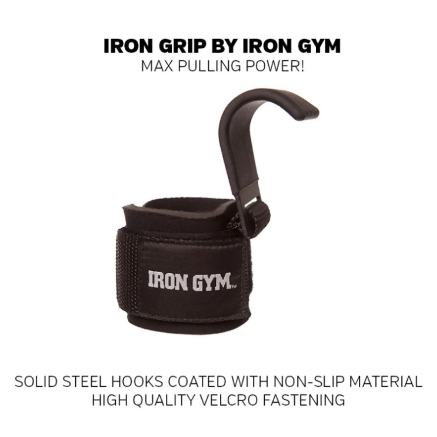 Iron Gym - Iron Grip with Wrist Support