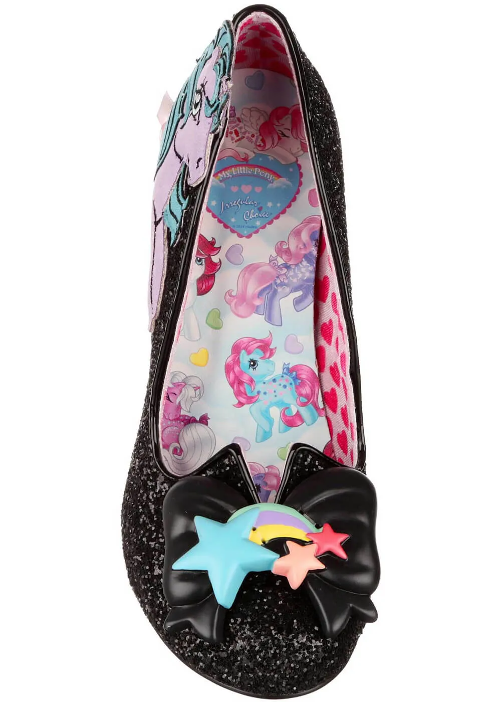 Irregular Choice x My Little Pony Mane Event Pumps Black