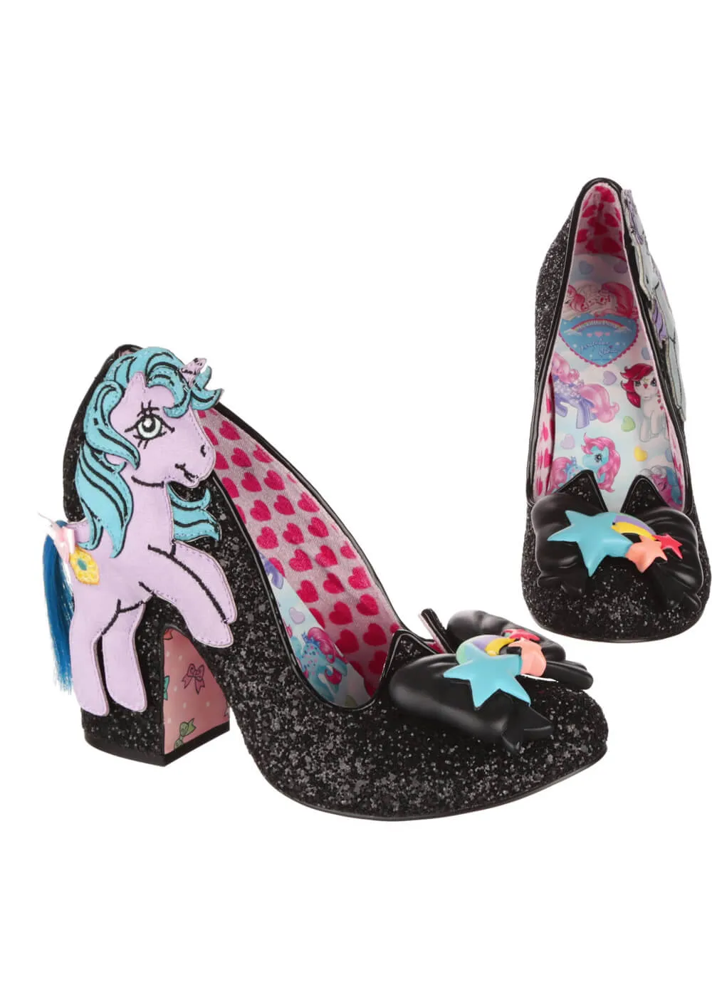 Irregular Choice x My Little Pony Mane Event Pumps Black