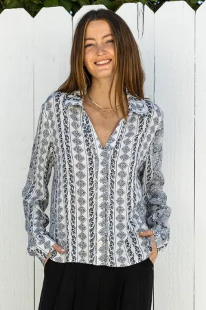 Japanese Gardens Blouse