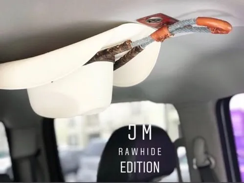 JM Rawhide Edition Cowboy Hat Rack