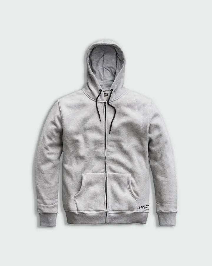 JP Fueled 2 Mens Zip Up Hoodie - Heather