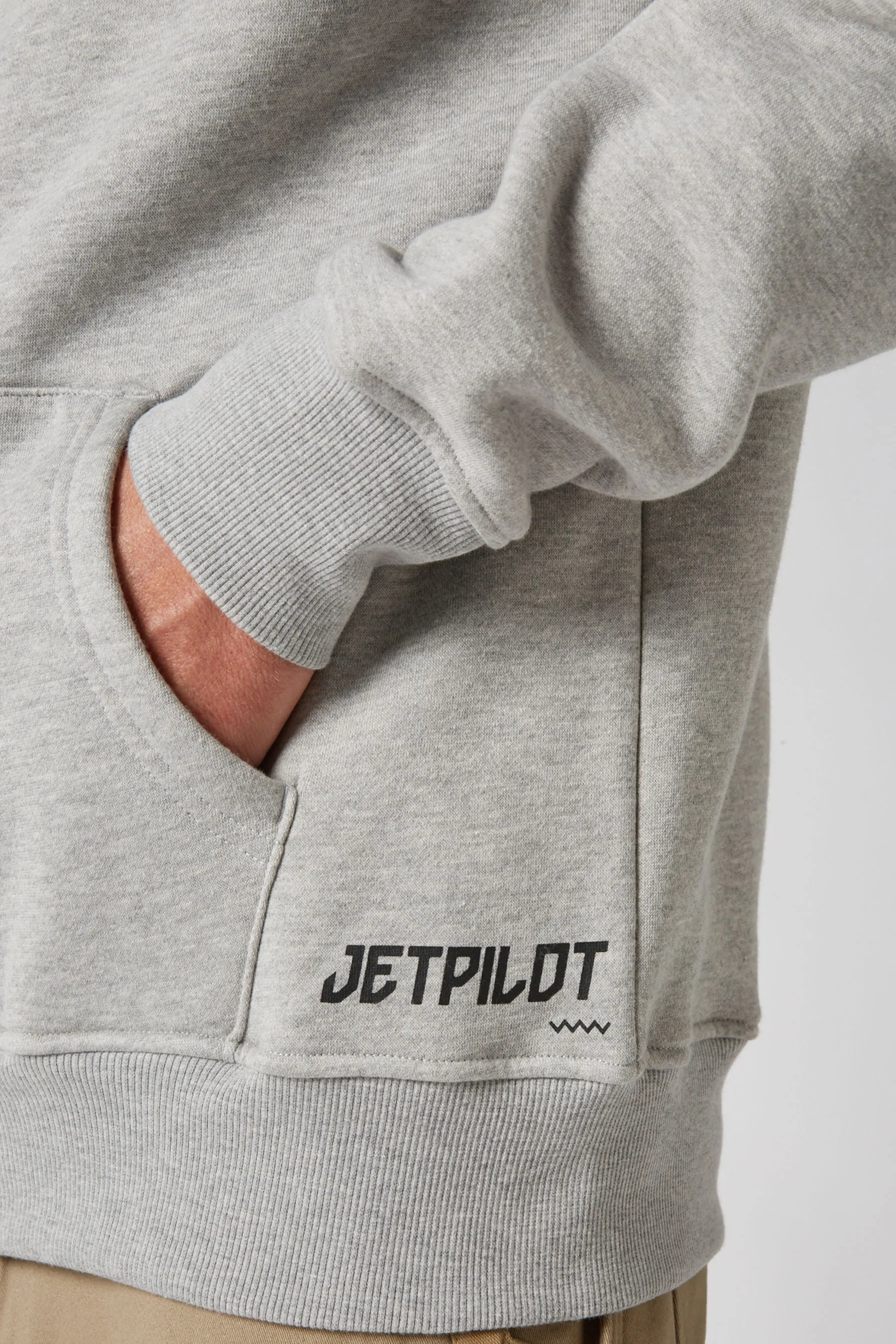 JP Fueled 2 Mens Zip Up Hoodie - Heather