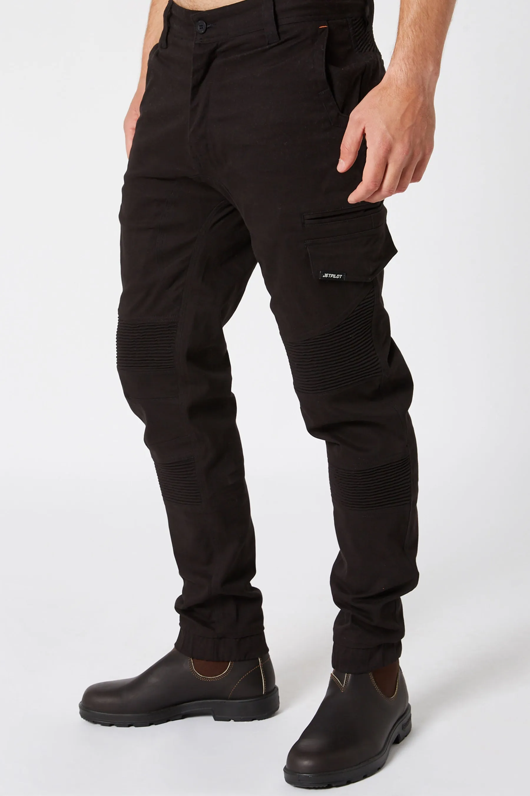 JP Fueled Corrugated Stretch Pant - Black
