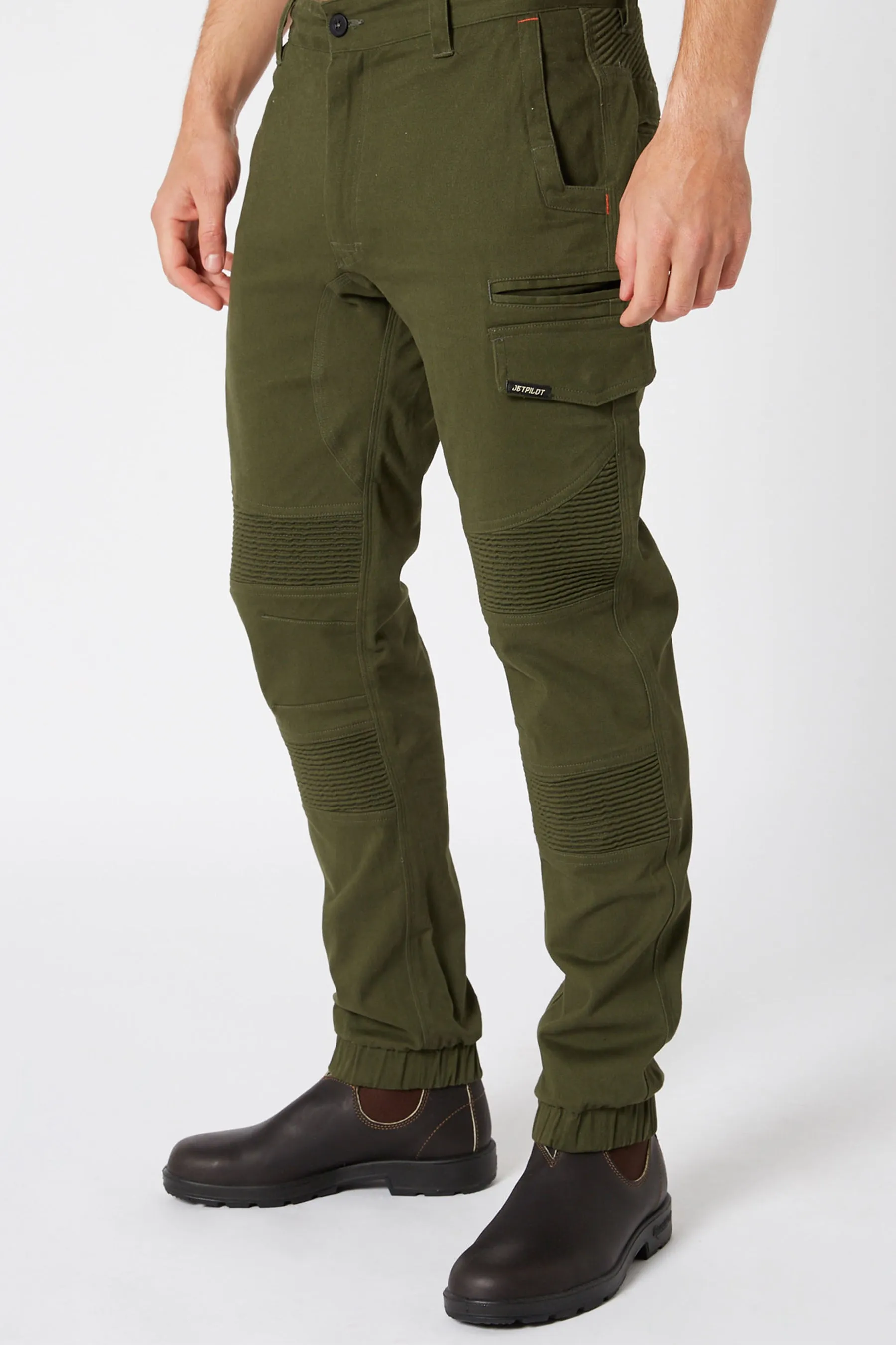 JP Fueled Corrugated Stretch Pant - Olive
