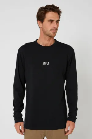 JP Mens Circle L/S Tee - Black