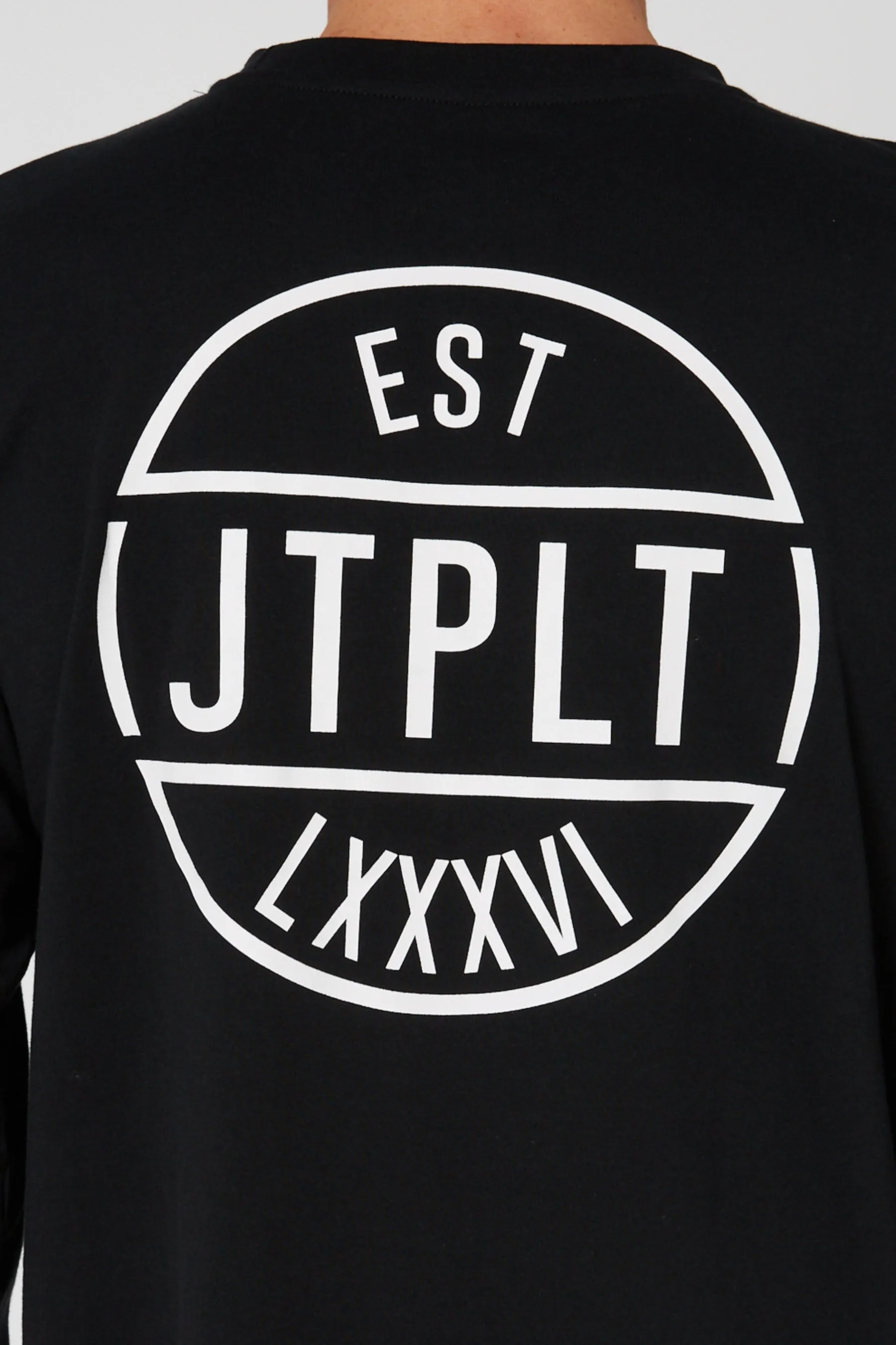JP Mens Circle L/S Tee - Black