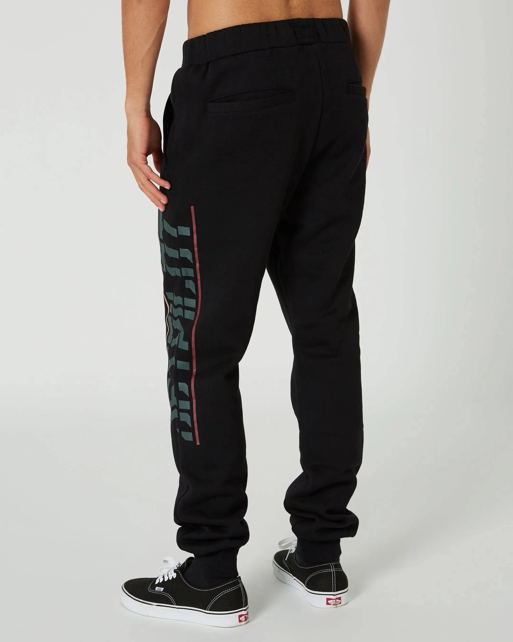 JP United Mens Trackpant - Black
