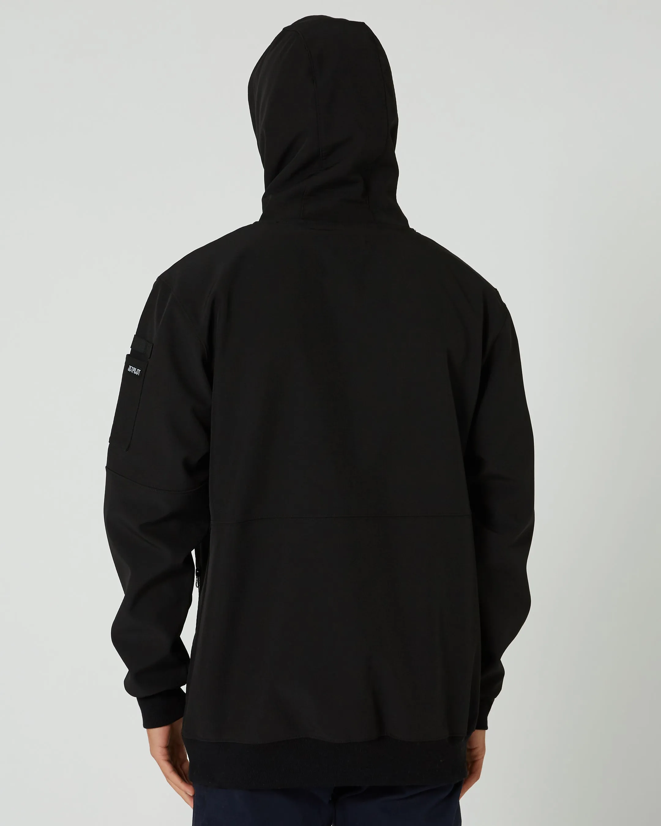 JP Utility 2 Mens Pullover Hoodie - Black