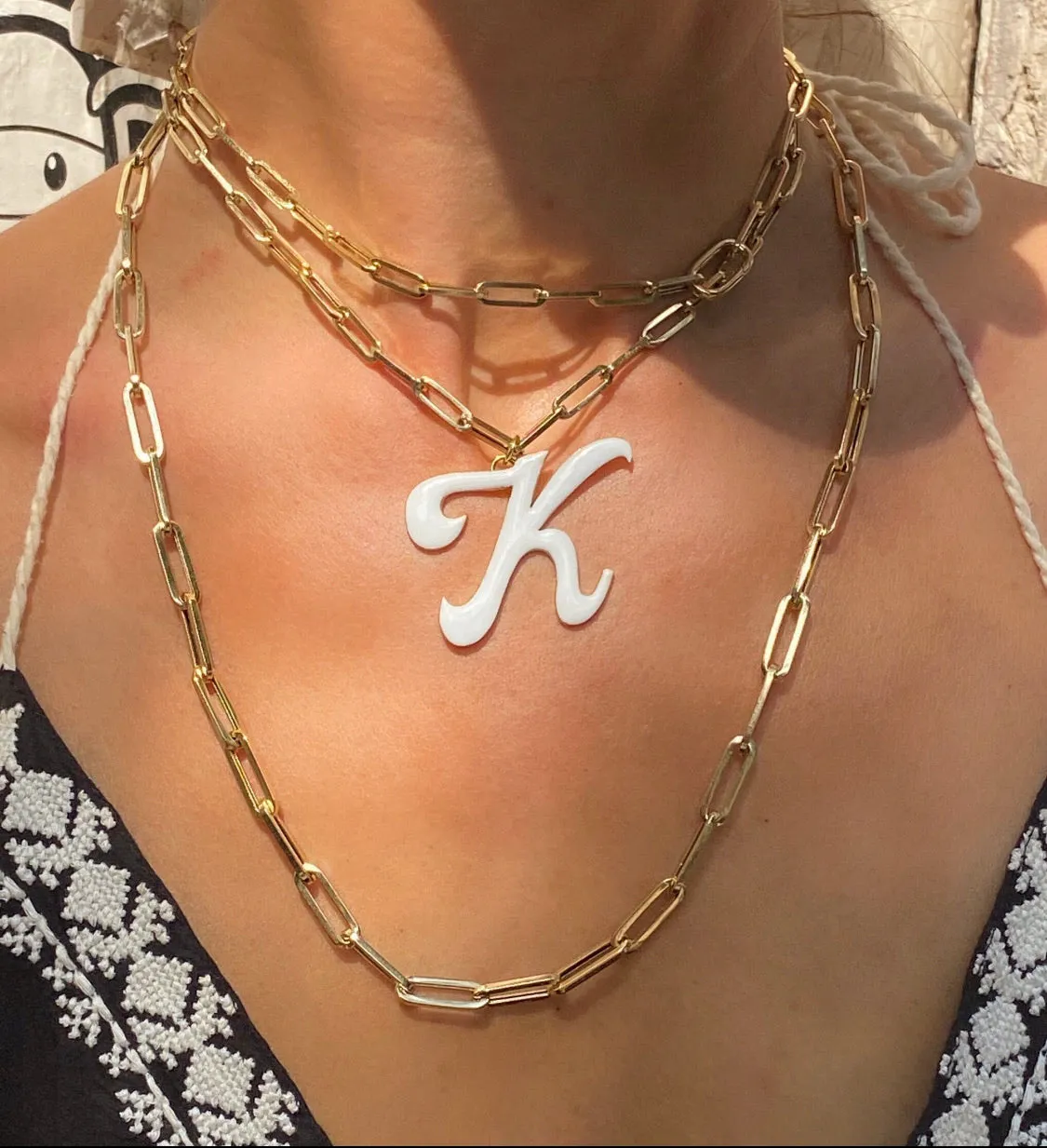 Jumbo Enamel Charm