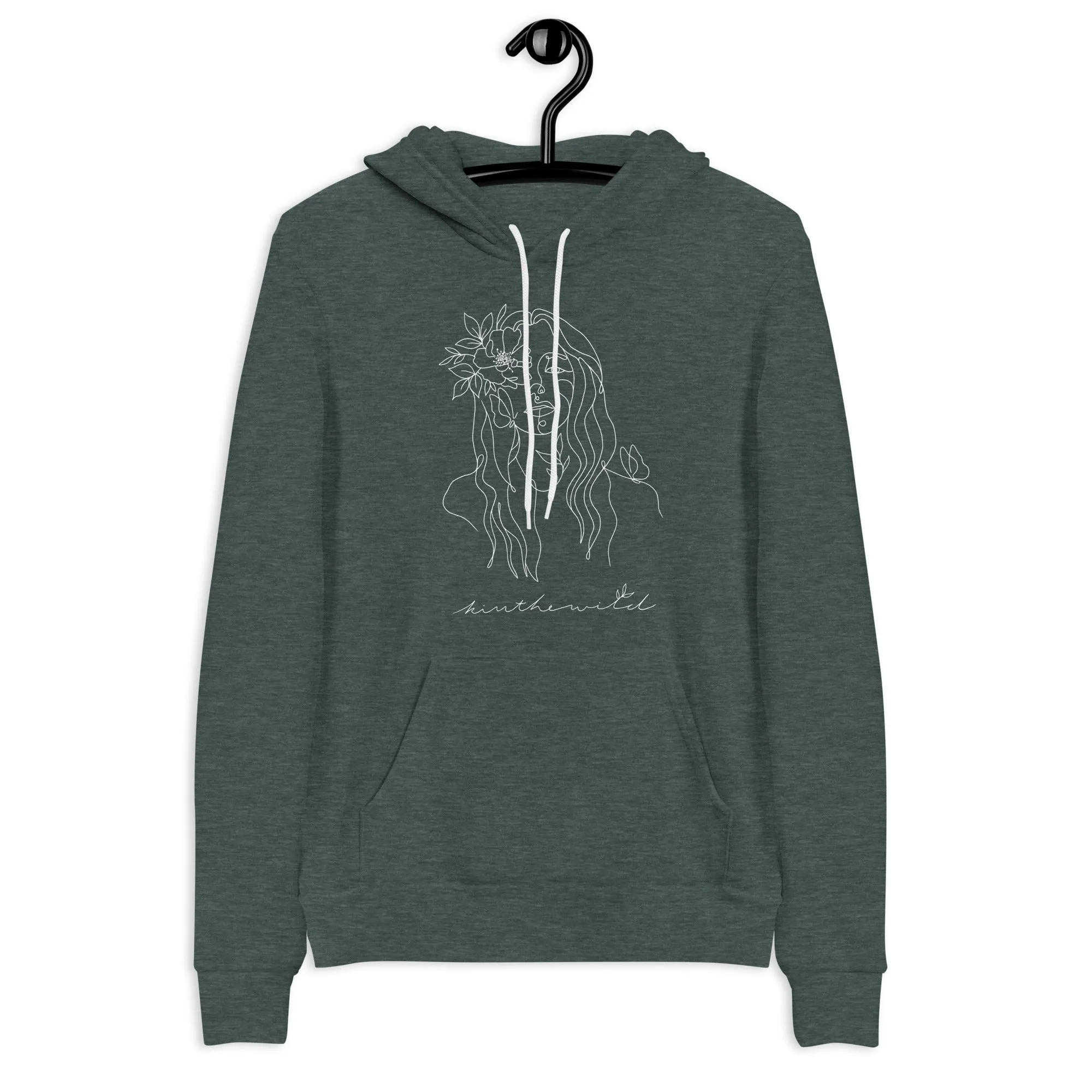kiss the wild hoodie