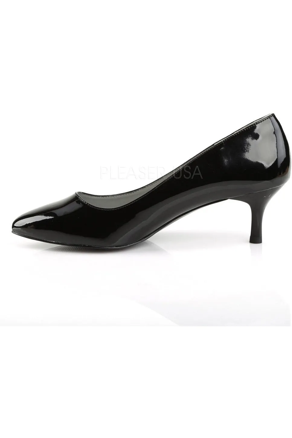 KITTEN-01 Pump  | Black Patent