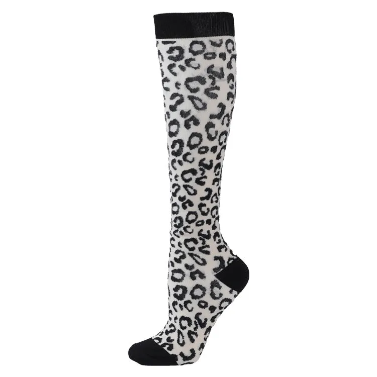 Knee high socks- leopard