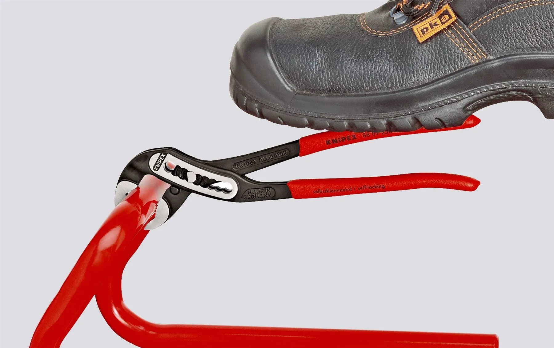 KNIPEX Alligator Water Pump Pliers 300mm Plastic Coated Handles Non Slip 88 01 300 SB