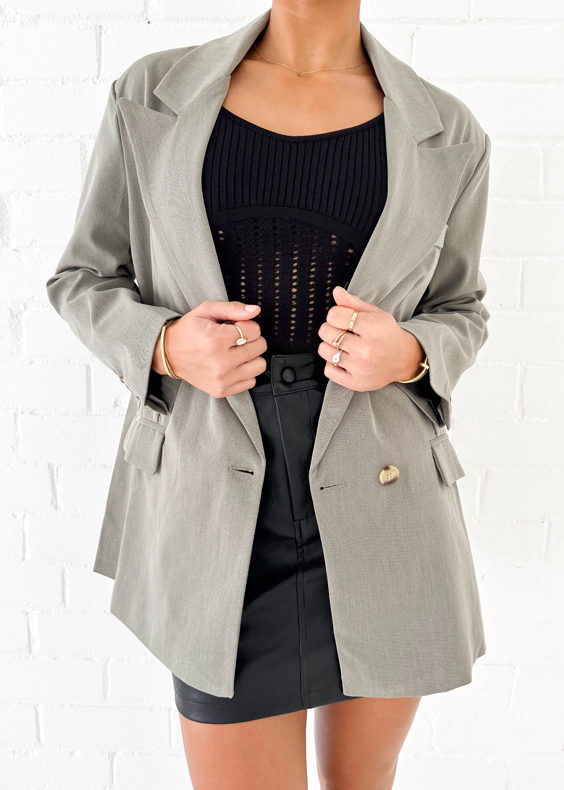 Konnor Blazer - Grey