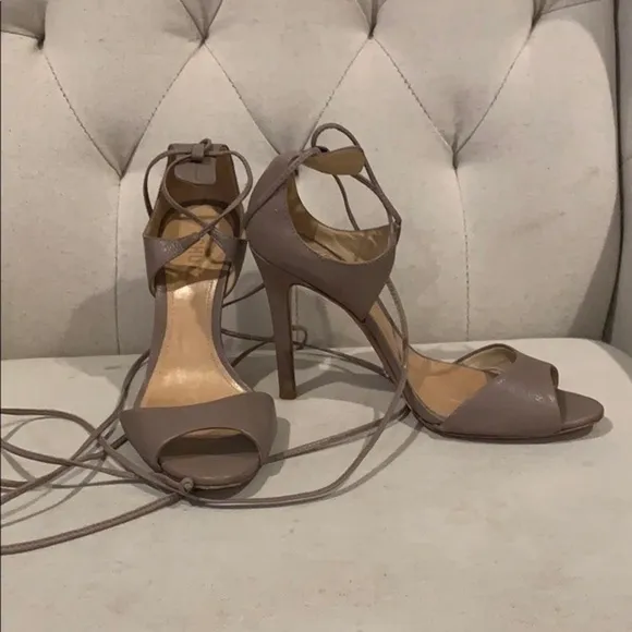 Lace up heels