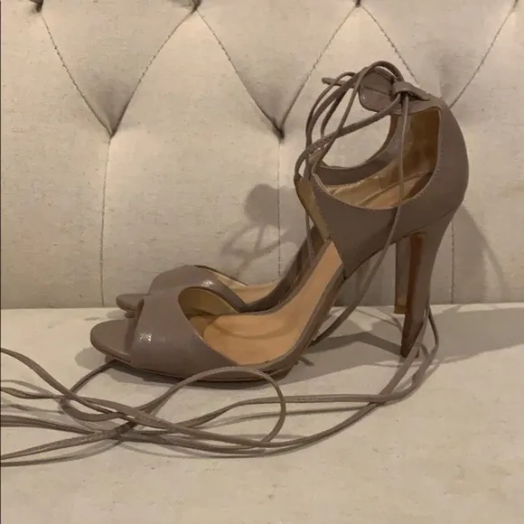 Lace up heels
