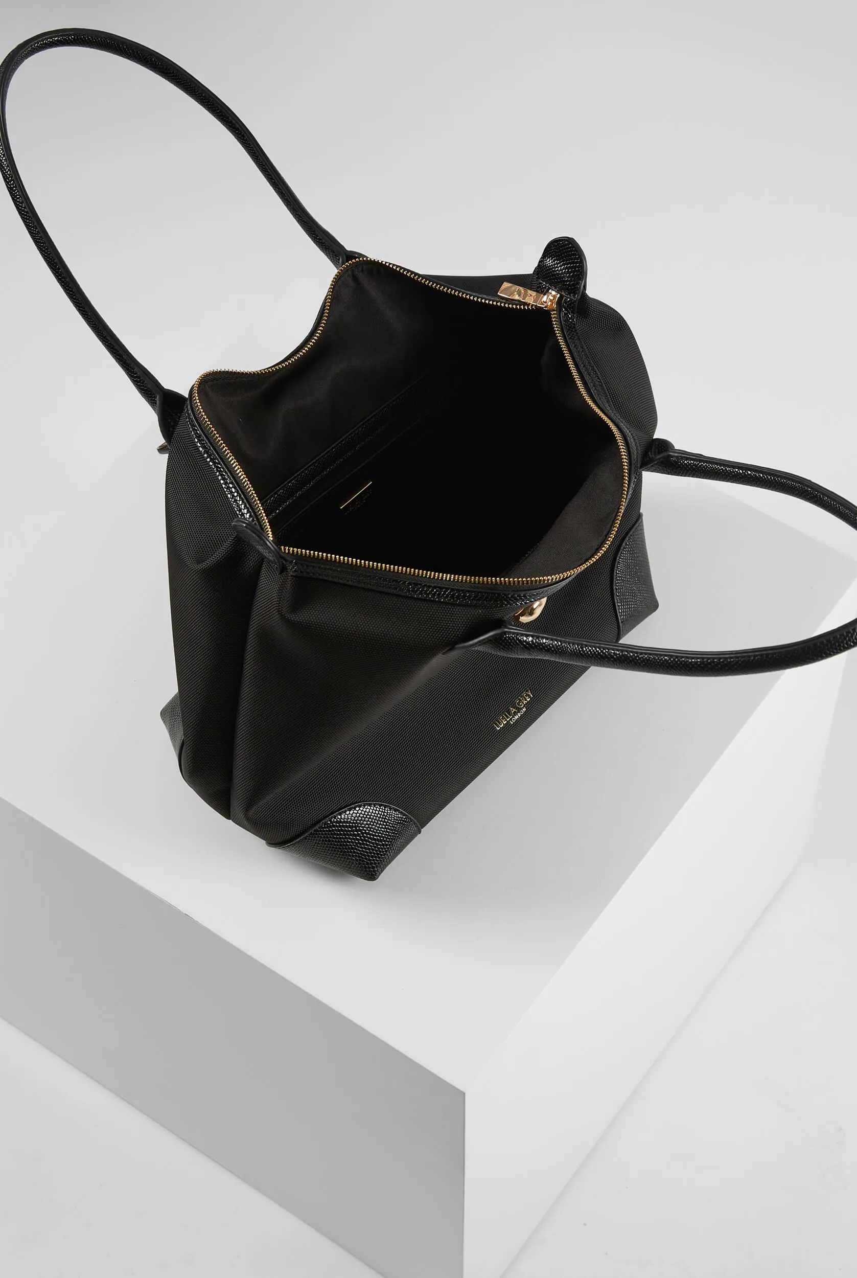 Lara Black Laptop Work Tote