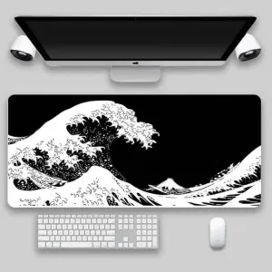 Large Extended Gaming Mouse Pad Stitched Non-Slip