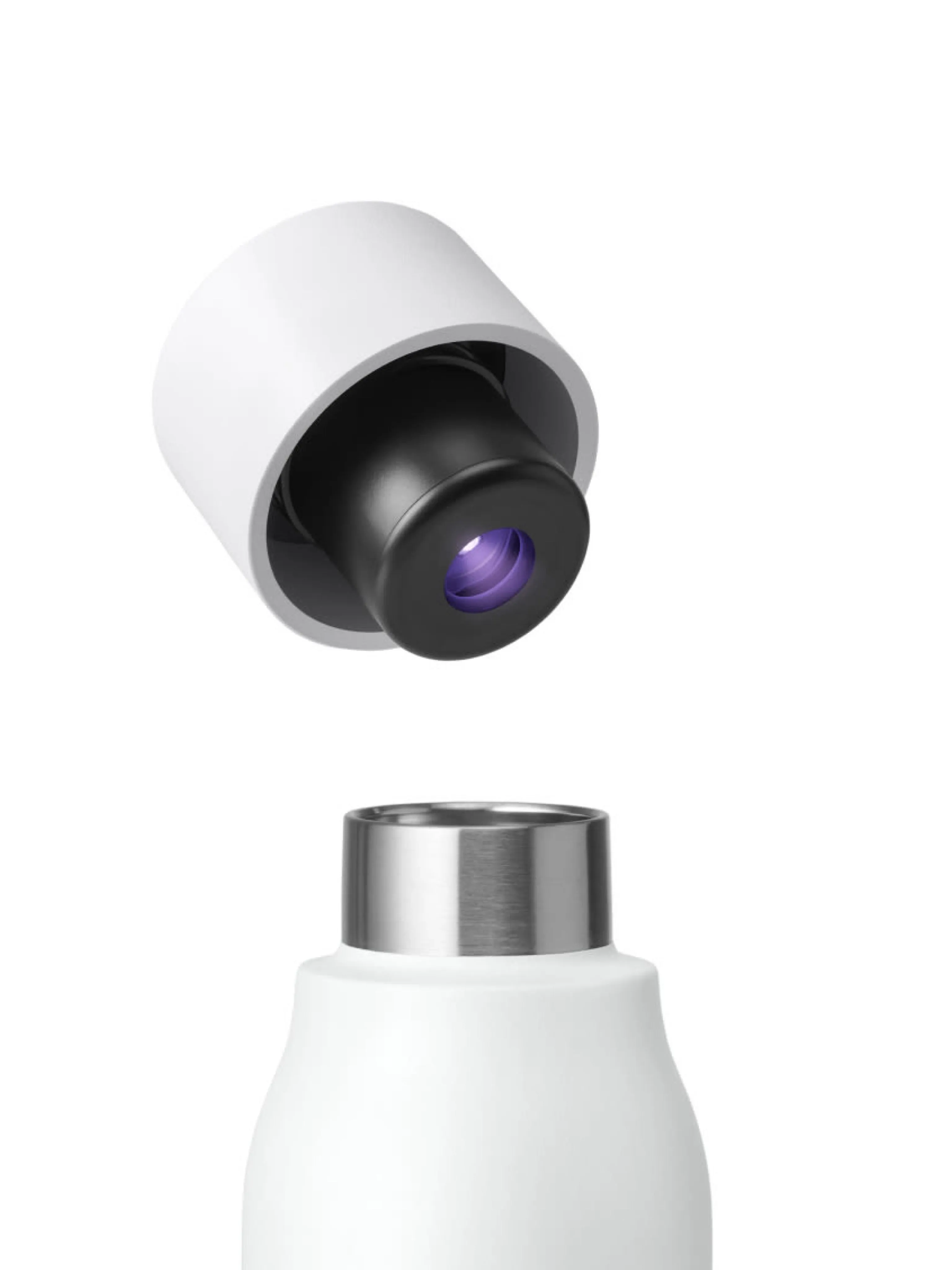 Larq Bottle PureVis™ 500ml Granite White