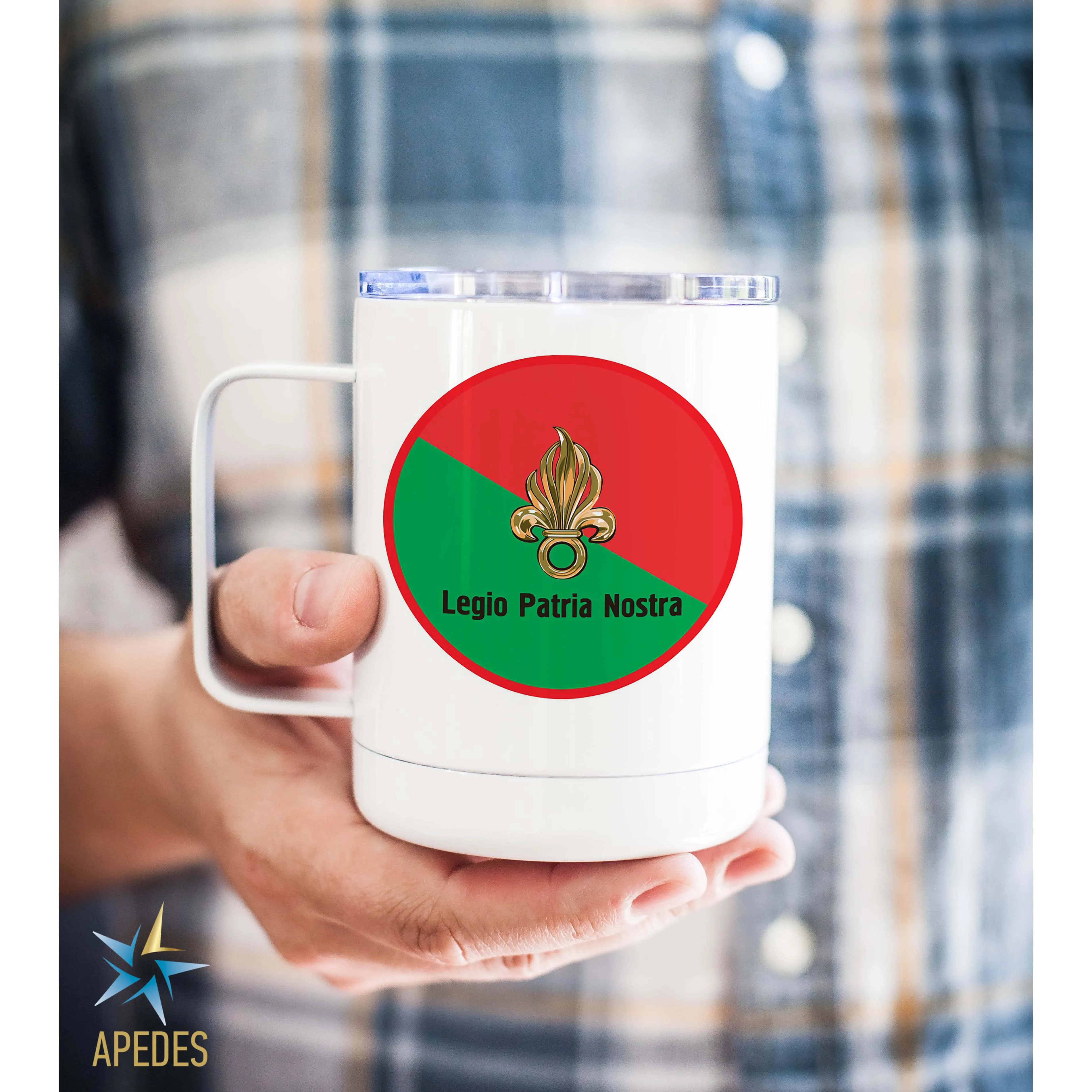 Legio Patria Nostra French Foreign Legion Stainless Steel Travel Mug 13 OZ