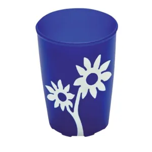 Lightweight Non Slip Cup With Flower Design