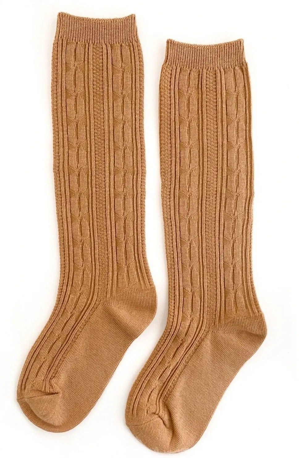 Little Stocking Co Knee High Socks - Biscotti