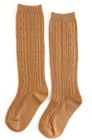 Little Stocking Co Knee High Socks - Biscotti