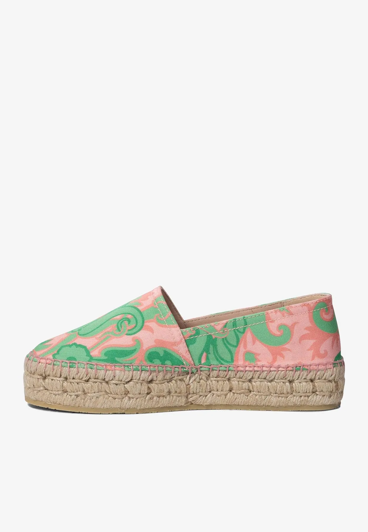 Logo Patch Printed Espadrilles
