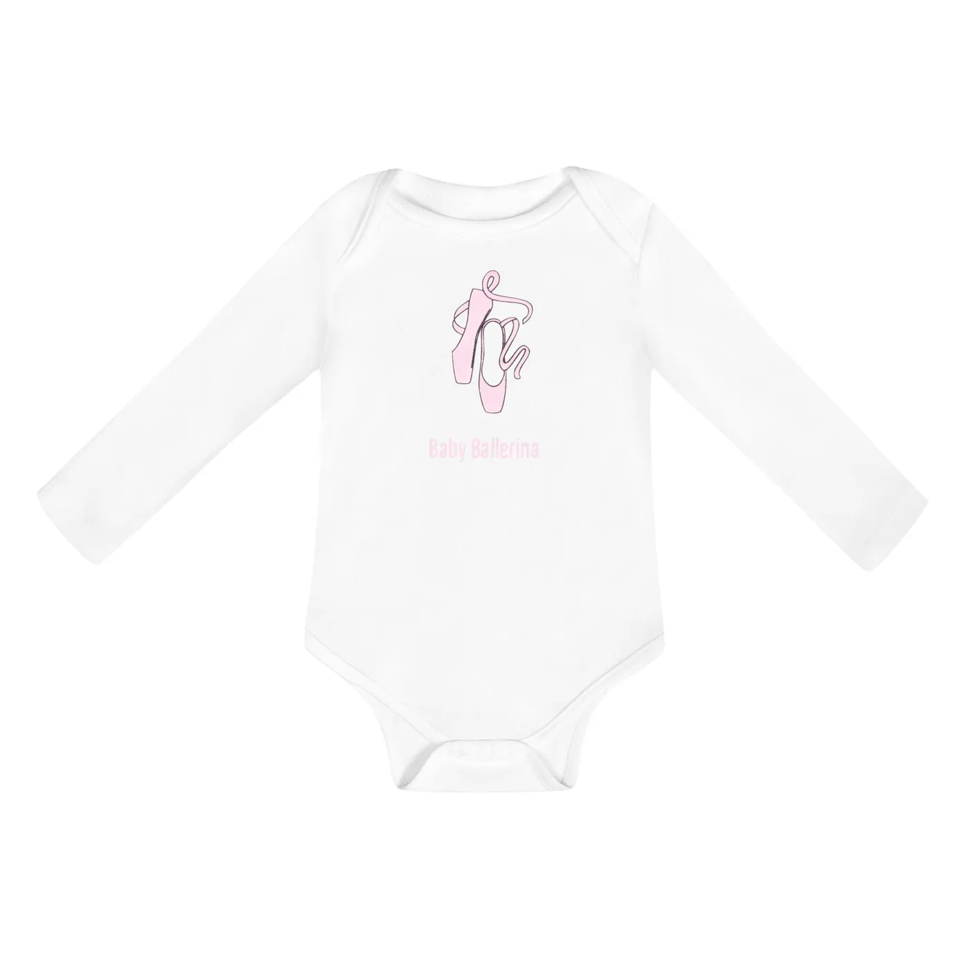 Long Sleeve Baby Romper | Ballerina