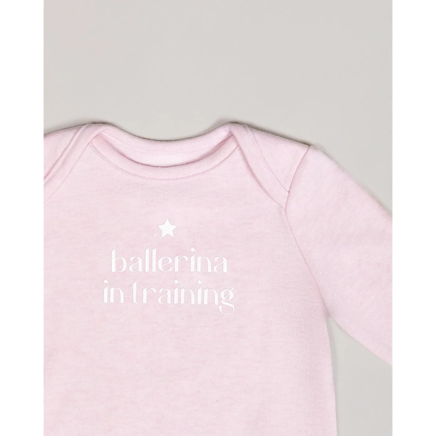 Long Sleeve Baby Romper | Ballerina