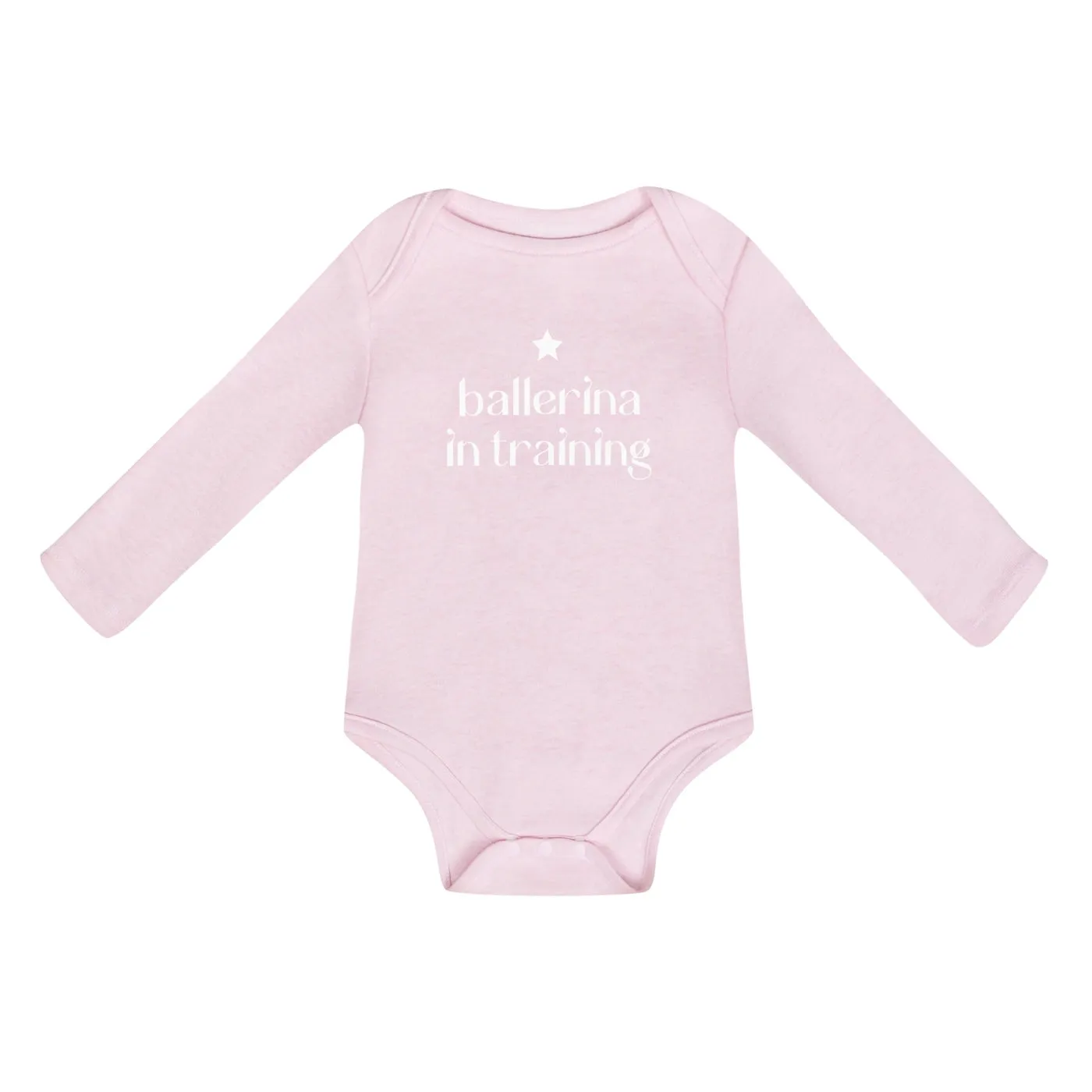 Long Sleeve Baby Romper | Ballerina