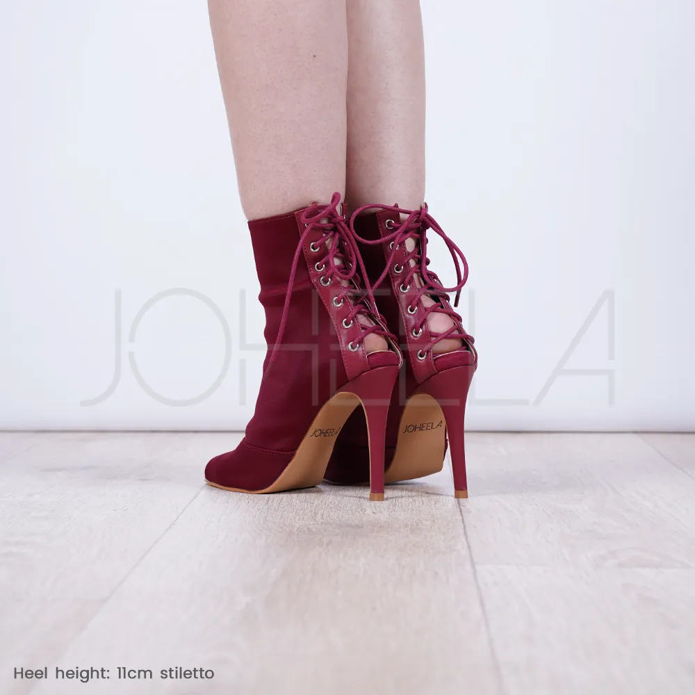 Louane bordeaux - Talons stilettos - Paire à la demande