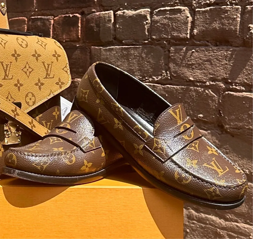 Louis Vuitton LV Logo Printed Loafer
