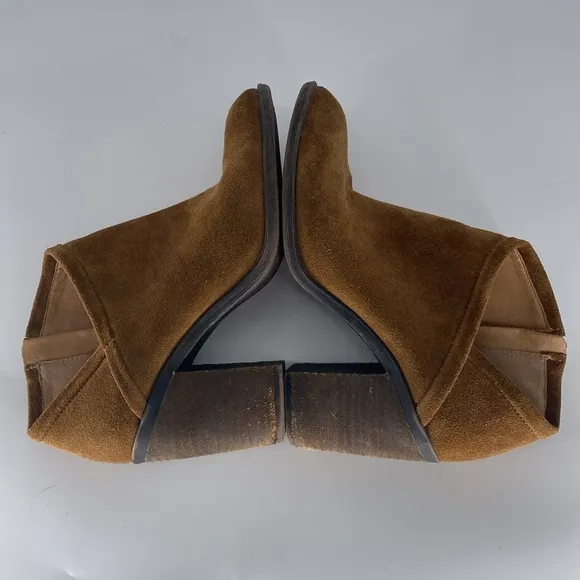 Lucky Brand Salza Tapenade Ankle‎ Boots Size 8.5 M