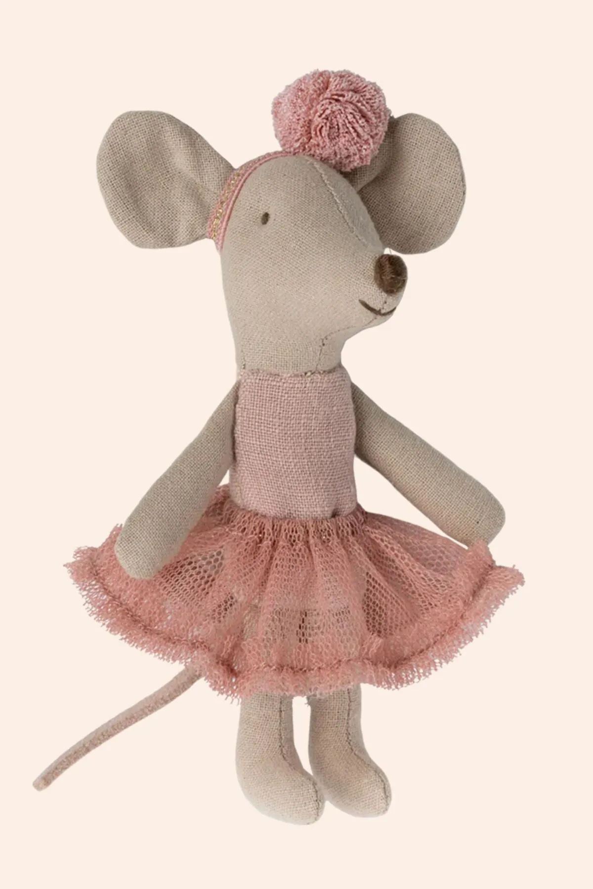 Maileg - Ballerina Mouse Little Sister - Rose