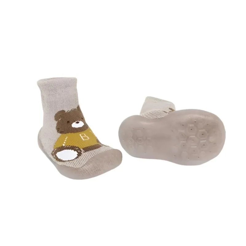 Mayoral Neutral Non-Slip Bear Socks